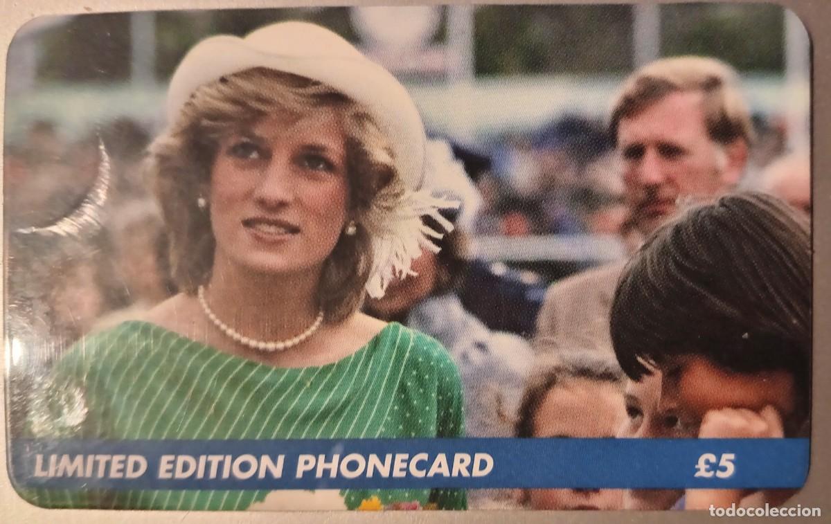 Tarjetas telef&oacute;nicas de colecci&oacute;n: Tarjeta telef&oacute;nica de Lady Di Ltd REINO UNIDO