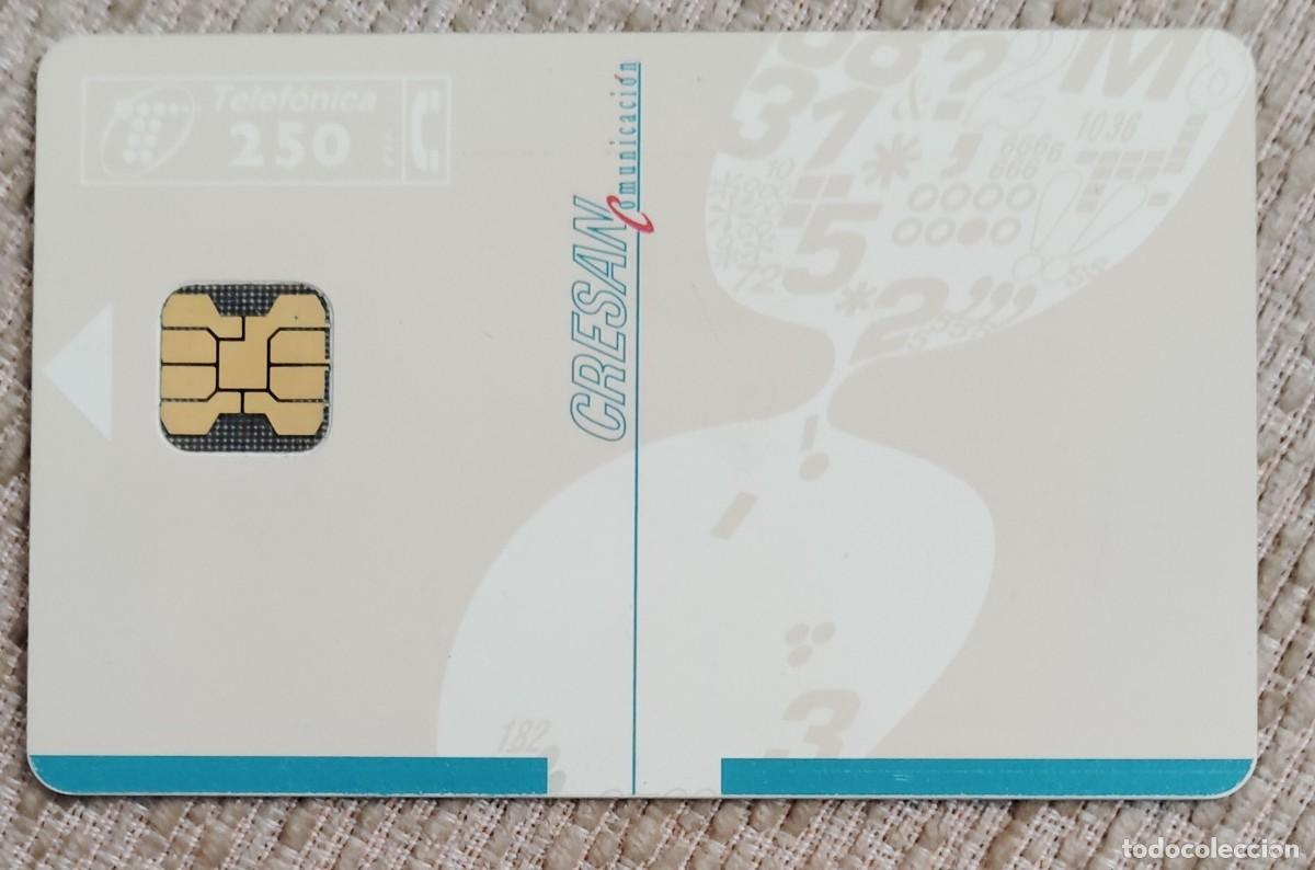 Tarjetas telef&oacute;nicas de colecci&oacute;n: Tarjeta telef&oacute;nica. Cresam Comunicaci&oacute;n