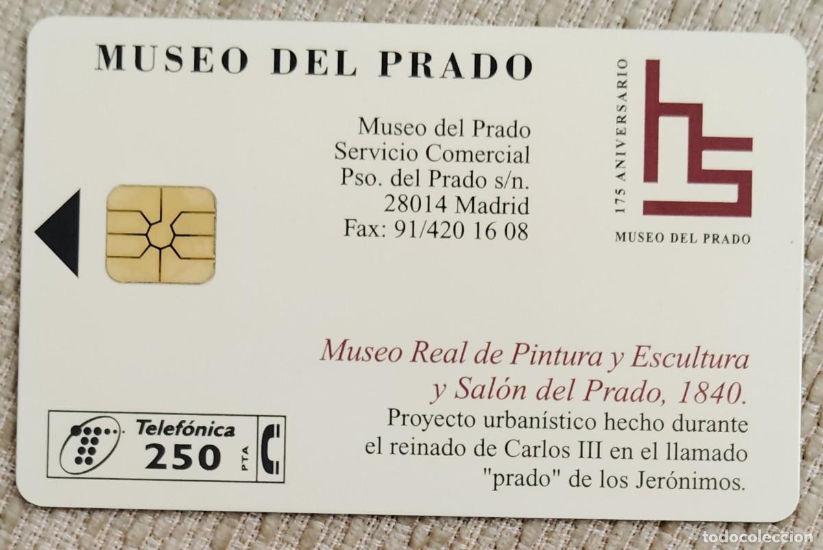 Tarjetas telef&oacute;nicas de colecci&oacute;n: Tarjeta telef&oacute;nica. Museo del Prado. Pintura y Escultura