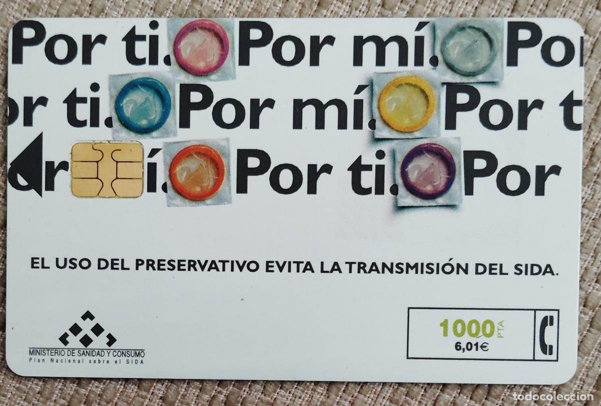 Tarjetas telef&oacute;nicas de colecci&oacute;n: Tarjeta telef&oacute;nica. Por T&iacute;, por M&iacute;