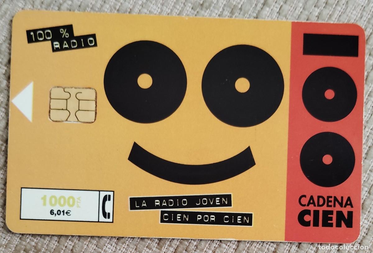 Tarjetas telef&oacute;nicas de colecci&oacute;n: Tarjeta telef&oacute;nica. Cadena 100