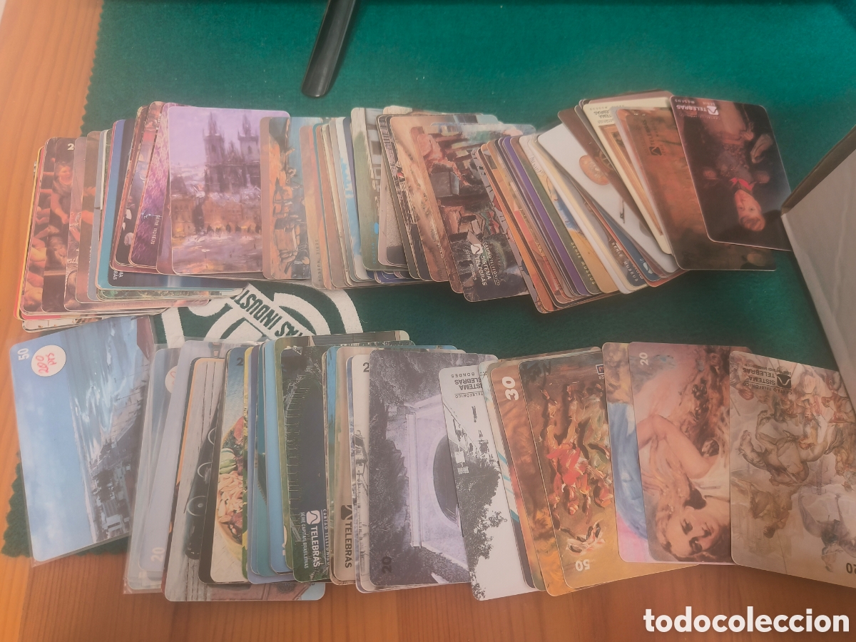 Tarjetas telef&oacute;nicas de colecci&oacute;n: Colecci&oacute;n 1100 Tarjetas Telef&oacute;nicas 1980/90: Japon, brasil, paises ex yug, turquia etc...