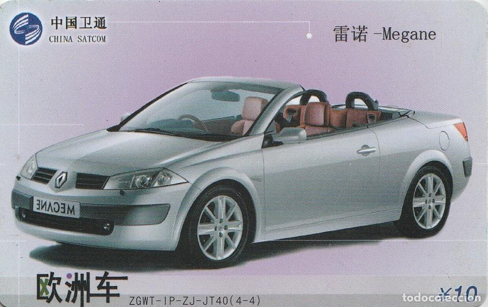 Tarjetas telef&oacute;nicas de colecci&oacute;n: CHINA. ZGWT-IP-ZJ-JT40(4-4). COCHE - CAR- MEGANE. (108)