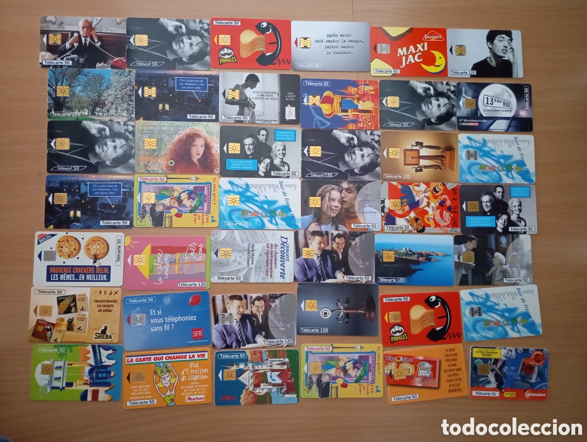 Tarjetas telef&oacute;nicas de colecci&oacute;n: FRANCIA - LOTE DE 42 TARJETAS TELEF&Oacute;NICAS ORIGINALES - FRANCE TELECOM