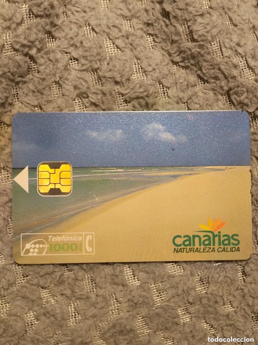 Tarjetas telef&oacute;nicas de colecci&oacute;n: TARJETA TELEFONICA CANARIAS