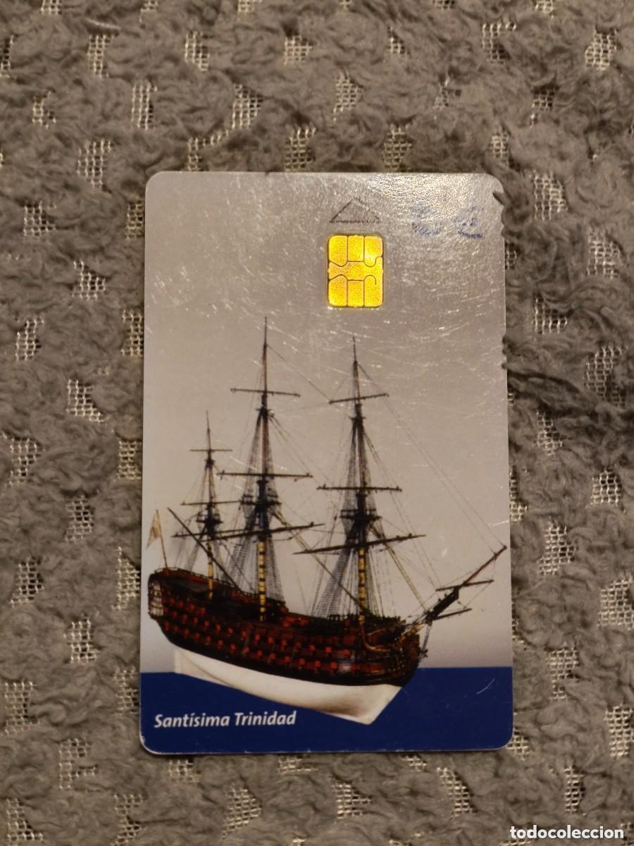 Tarjetas telef&oacute;nicas de colecci&oacute;n: TARJETA TELEFONICA BARCO SANT&Iacute;SIMA TRINIDAD