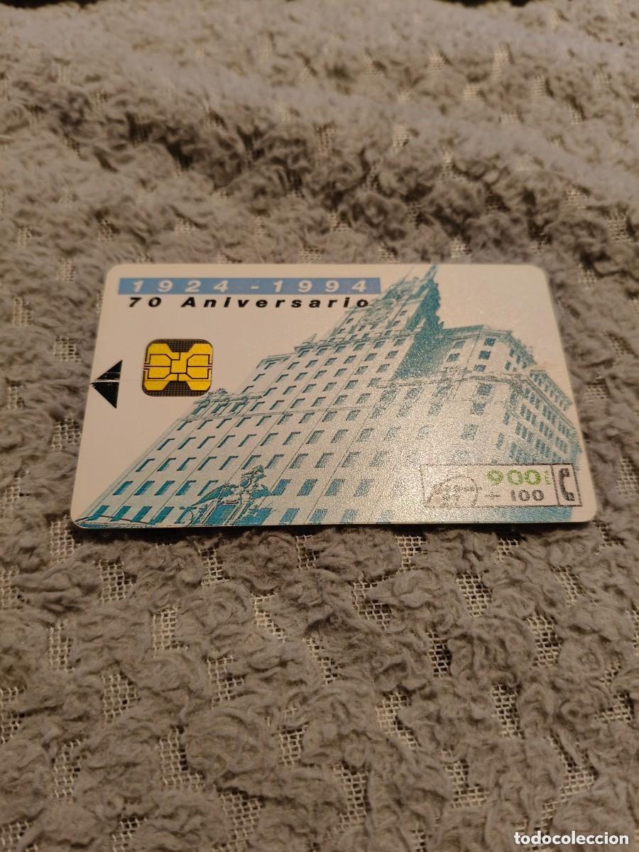 Tarjetas telef&oacute;nicas de colecci&oacute;n: TARJETA TELEFONICA ESPA&Ntilde;A 70 ANIVERSARIO