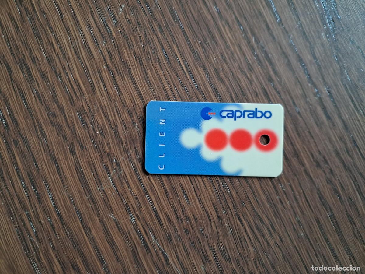Tarjetas telef&oacute;nicas de colecci&oacute;n: mini tarjeta, caprabo client. - Foto 1