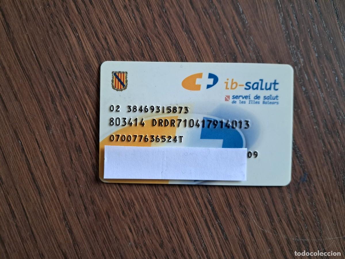Tarjetas telef&oacute;nicas de colecci&oacute;n: tarjeta ib-salut, servei de salut Illes Balears.