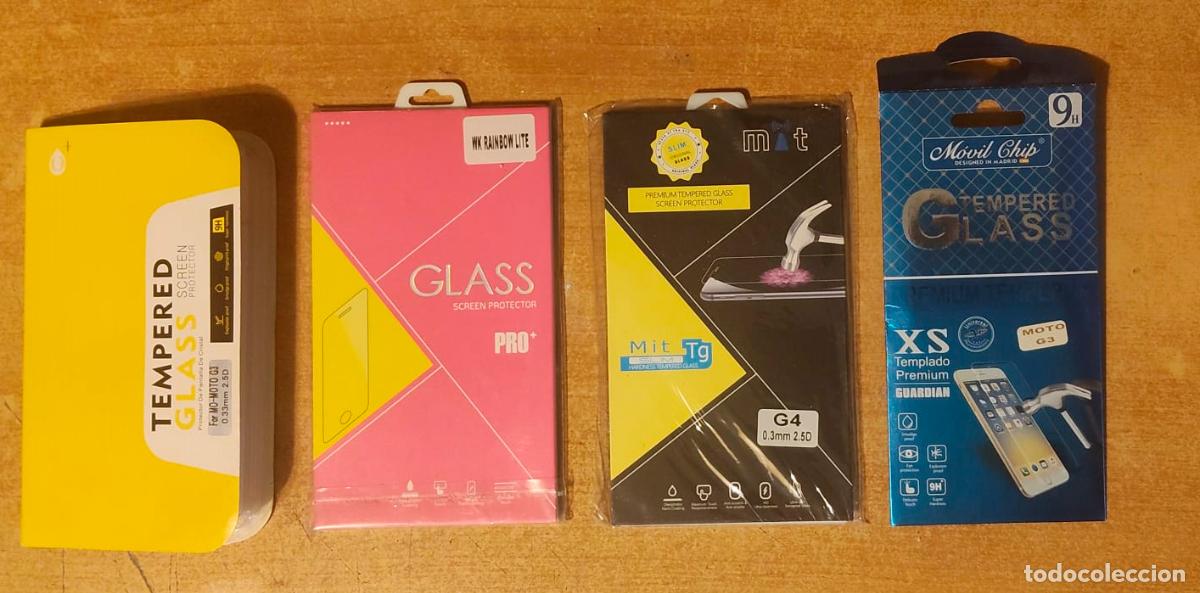 Tarjetas telef&oacute;nicas de colecci&oacute;n: Protector de Pantalla para telefono Tempered Glass Pro - 4 unidades