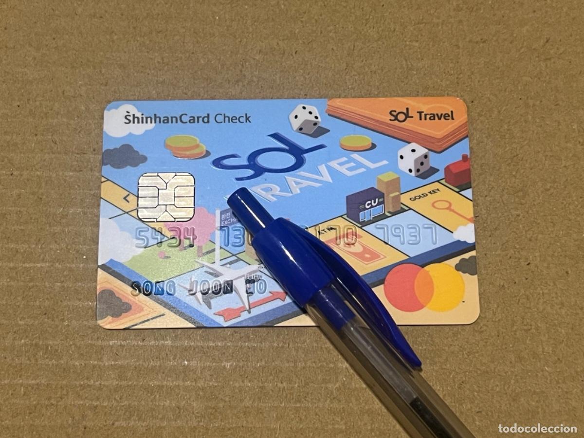 Tarjetas telef&oacute;nicas de colecci&oacute;n: Tarjeta &Scaron;hinhan Card Check MASTER CARD para colecci&oacute;n