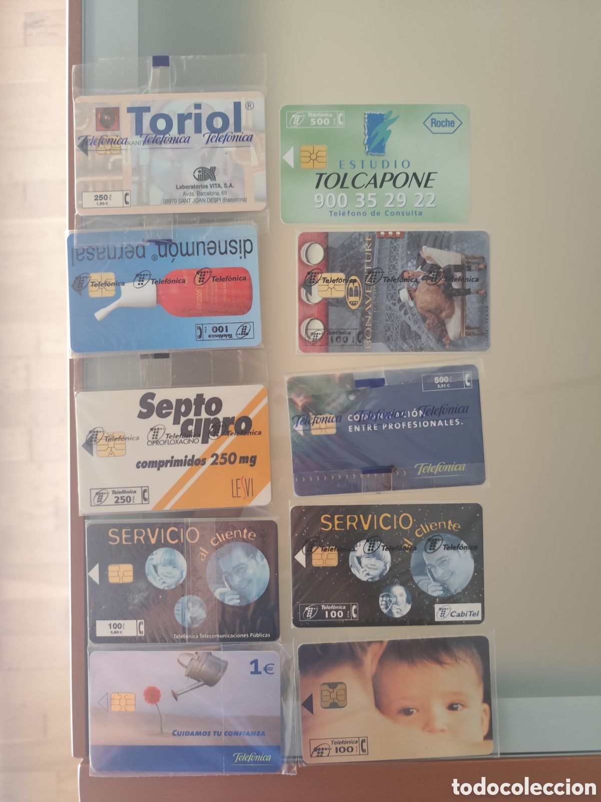 Tarjetas telef&oacute;nicas de colecci&oacute;n: 10 tarjetas telef&oacute;nicas de Espa&ntilde;a nuevas