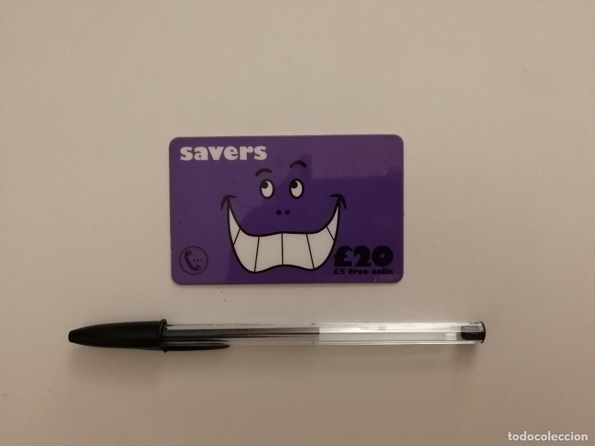Tarjetas telef&oacute;nicas de colecci&oacute;n: Tarjeta telef&oacute;nica - SAVERS - REINO UNIDO LONDRES