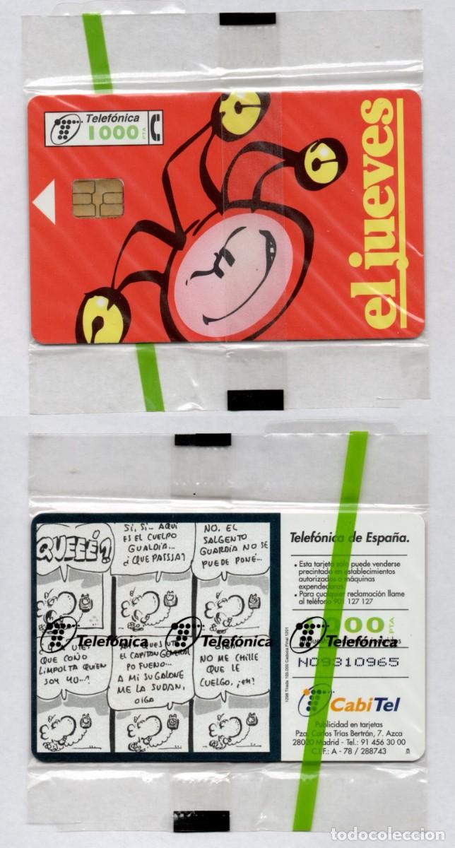 Tarjetas telef&oacute;nicas de colecci&oacute;n: TARJETA TELEFONICA DE 1.000 PTS NUEVA PRECINTADA. EL JUEVES