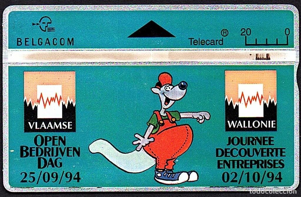 Tarjetas telef&oacute;nicas de colecci&oacute;n: TARJETA TELEFONICA USADA DE BELGICA A&Ntilde;O 1.994