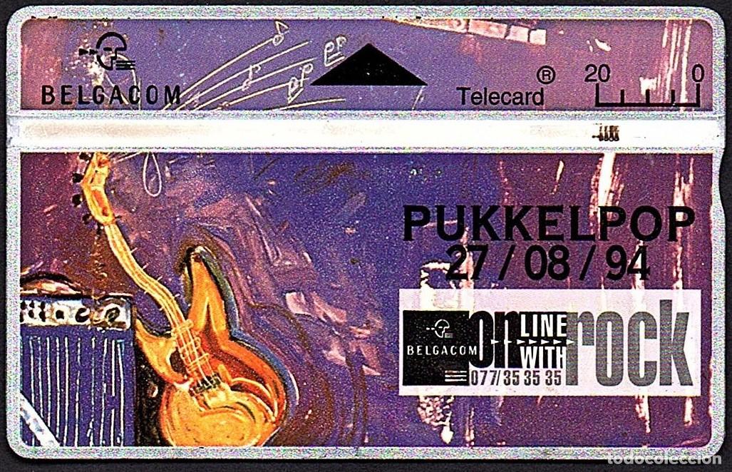 Tarjetas telef&oacute;nicas de colecci&oacute;n: TARJETA TELEFONICA USADA DE BELGICA A&Ntilde;O 1.994