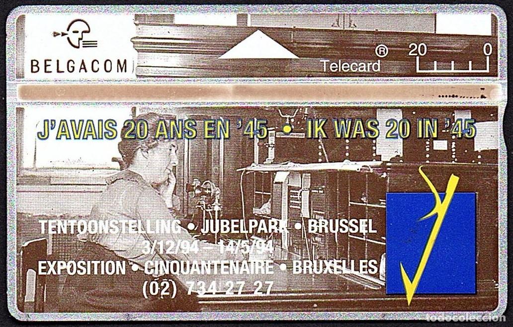 Tarjetas telef&oacute;nicas de colecci&oacute;n: TARJETA TELEFONICA USADA DE BELGICA A&Ntilde;O 1.994