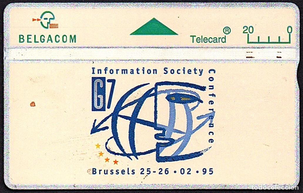 Tarjetas telef&oacute;nicas de colecci&oacute;n: TARJETA TELEFONICA USADA DE BELGICA A&Ntilde;O 1.995