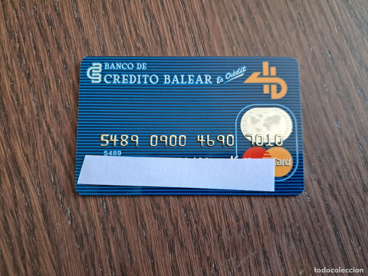 Tarjetas telef&oacute;nicas de colecci&oacute;n: tarjeta visa 4b, banco de cr&eacute;dito balear, a&ntilde;o 2001.
