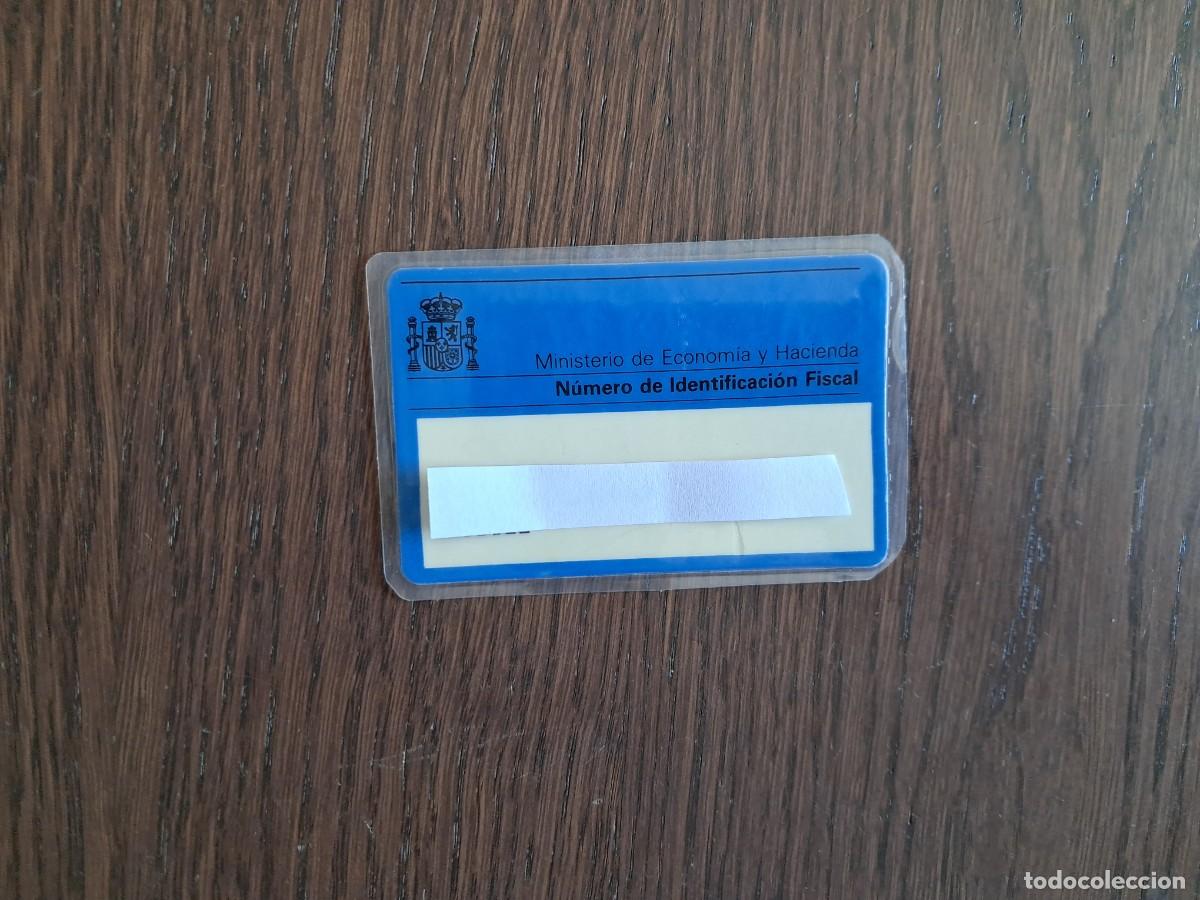 Tarjetas telef&oacute;nicas de colecci&oacute;n: tarjeta NIF, n&uacute;mero de identificaci&oacute;n fiscal. ministerio econom&iacute;a y hacienda.