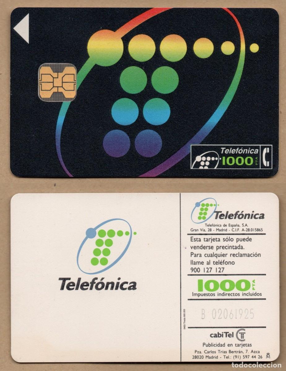 Tarjetas telef&oacute;nicas de colecci&oacute;n: TARJETA TELEFONICA USADA DE ESPA&Ntilde;A 1000 PTS.