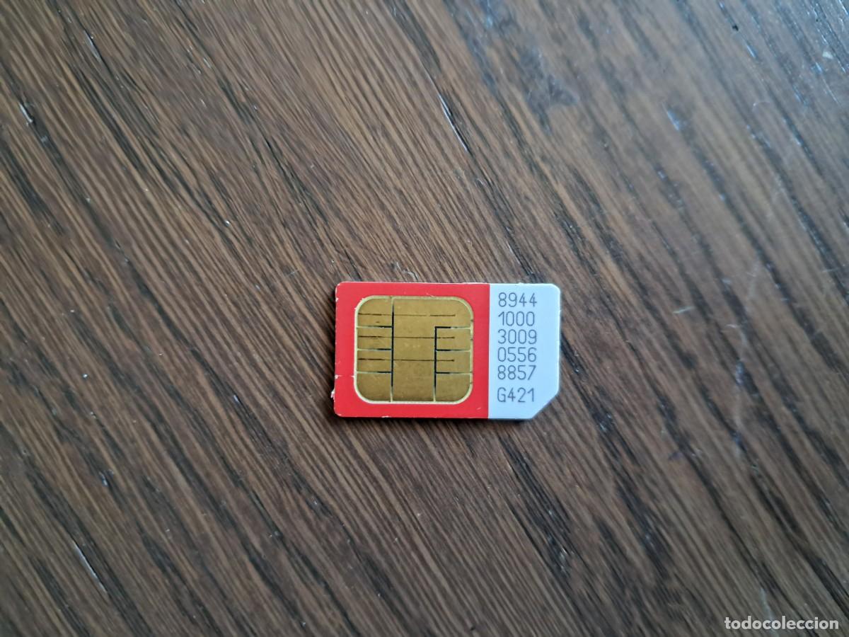 Tarjetas telef&oacute;nicas de colecci&oacute;n: tarjeta mini sim de vodafone. - Foto 2