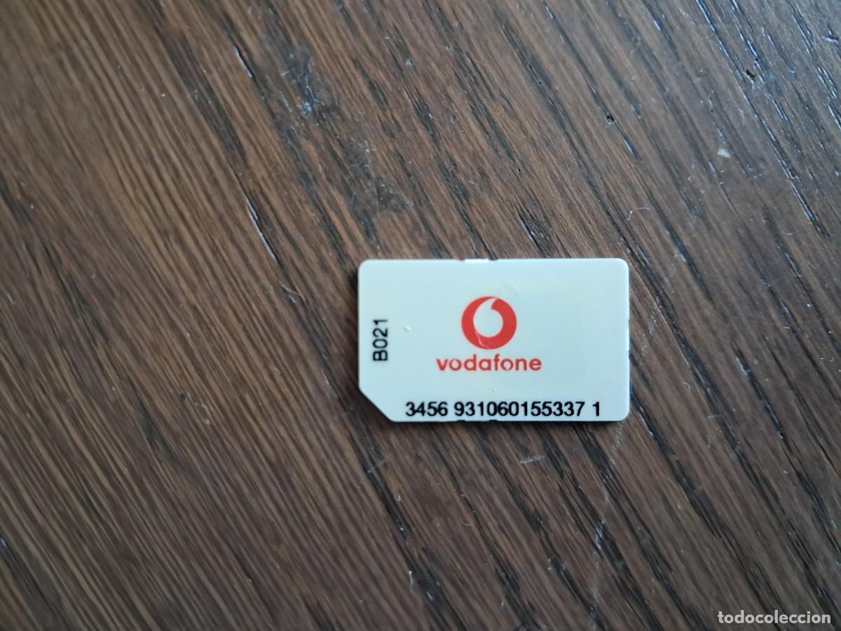 Tarjetas telef&oacute;nicas de colecci&oacute;n: tarjeta mini sim de vodafone.