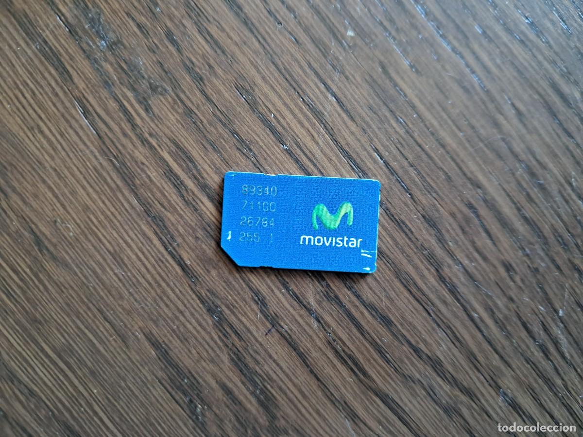 Tarjetas telef&oacute;nicas de colecci&oacute;n: tarjeta mini sim de movistar.
