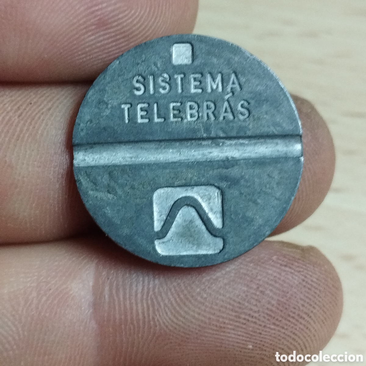 Tarjetas telef&oacute;nicas de colecci&oacute;n: Ficha, token telef&oacute;nica Brasil. Sistema Telebras. 1986. Local. Fontamac.