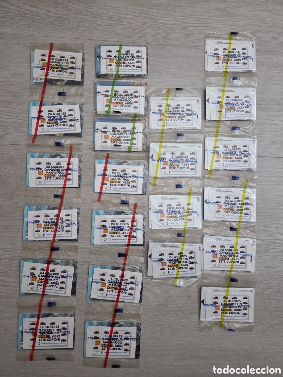 Tarjetas telef&oacute;nicas de colecci&oacute;n: 23 Tarjetas telefonica de cabitel de cabina precintadas