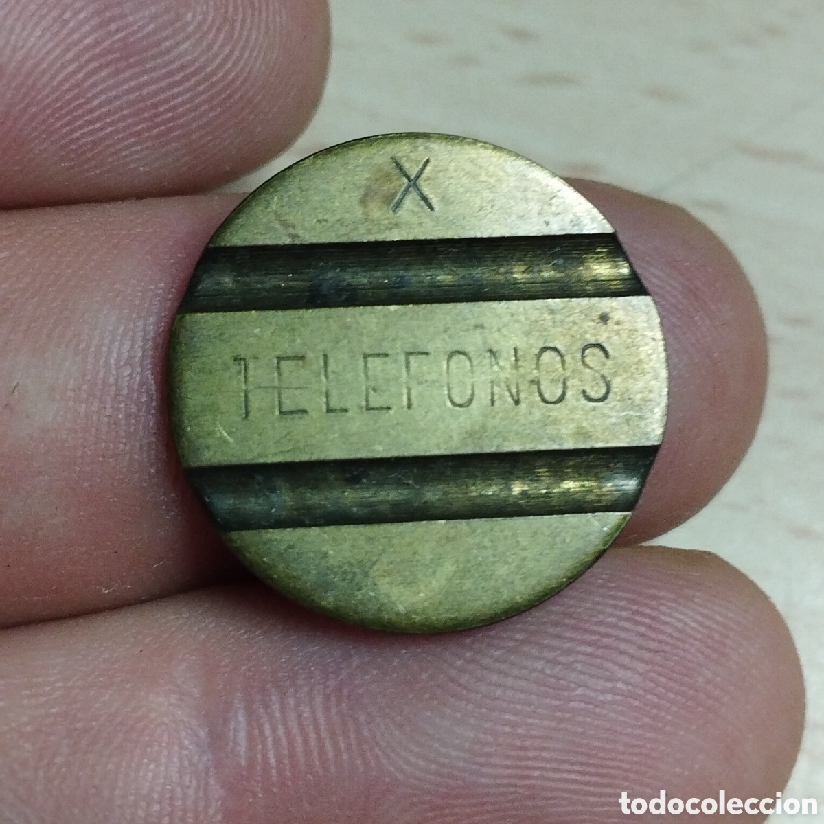 Tarjetas telef&oacute;nicas de colecci&oacute;n: Ficha, jet&oacute;n, token. Telefonos X. Lat&oacute;n.