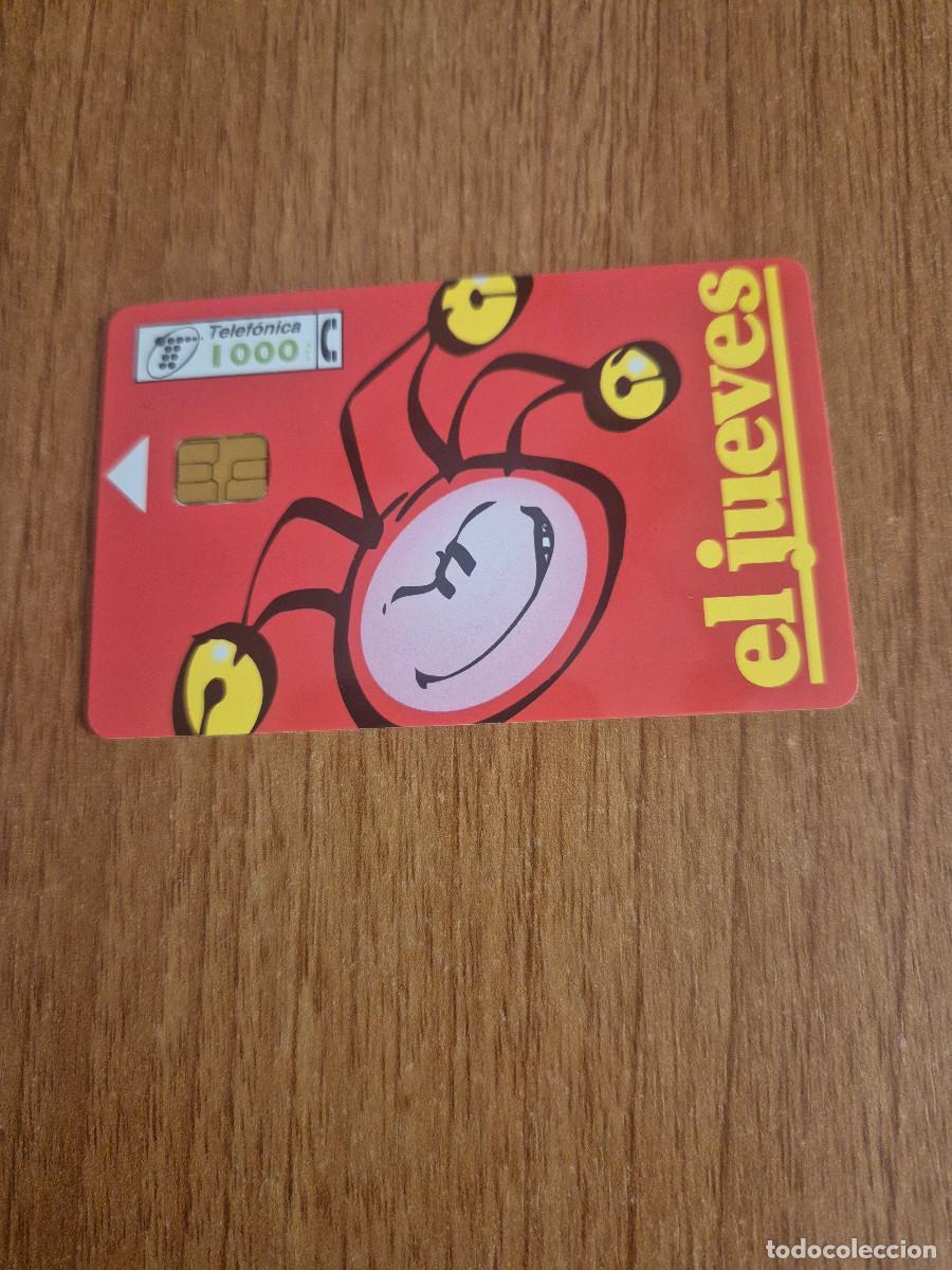 Tarjetas telef&oacute;nicas de colecci&oacute;n: TARJETA, TELEFONICA EL JUEVES.