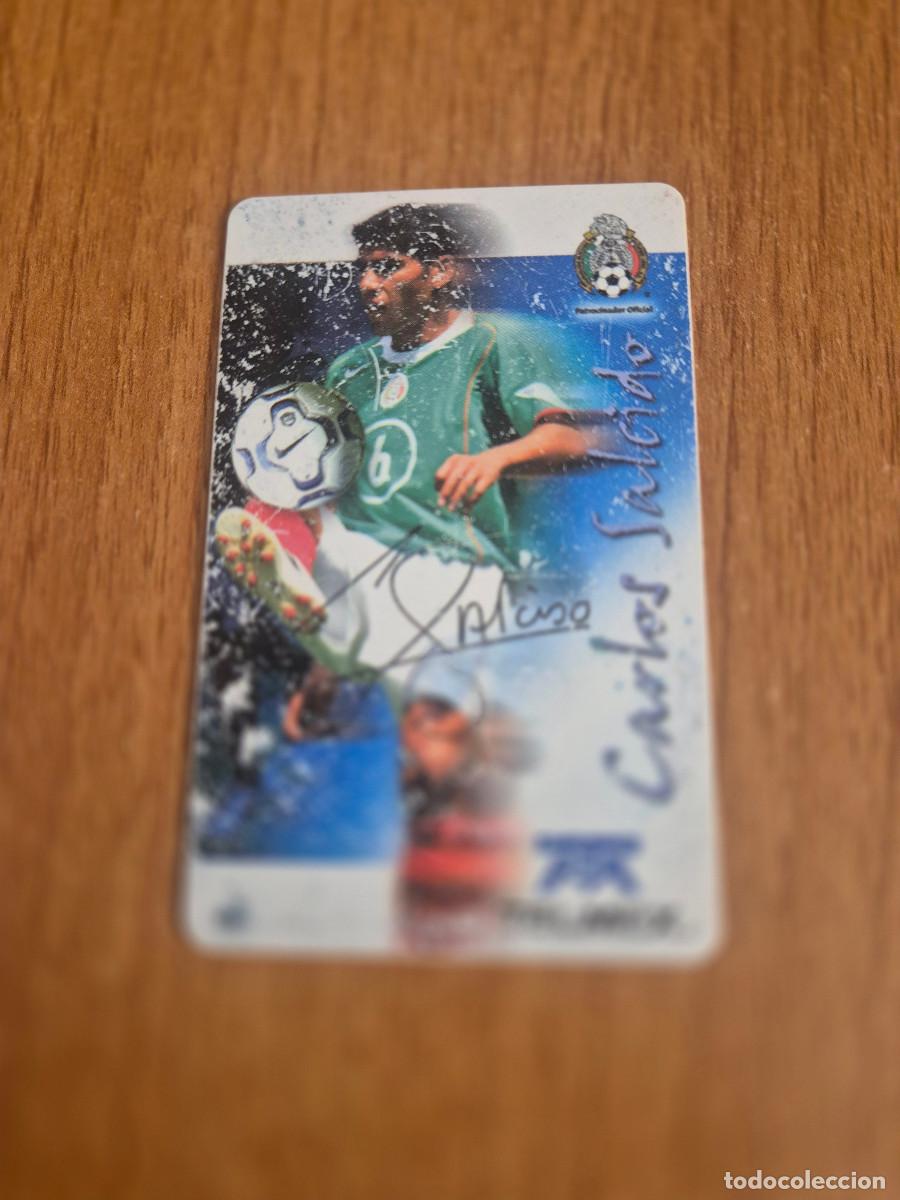 Tarjetas telef&oacute;nicas de colecci&oacute;n: TARJETA TELEFONICA . TELMEX FUTBOLISTA SELECCI&Oacute;N CARLOS SALCIDO.