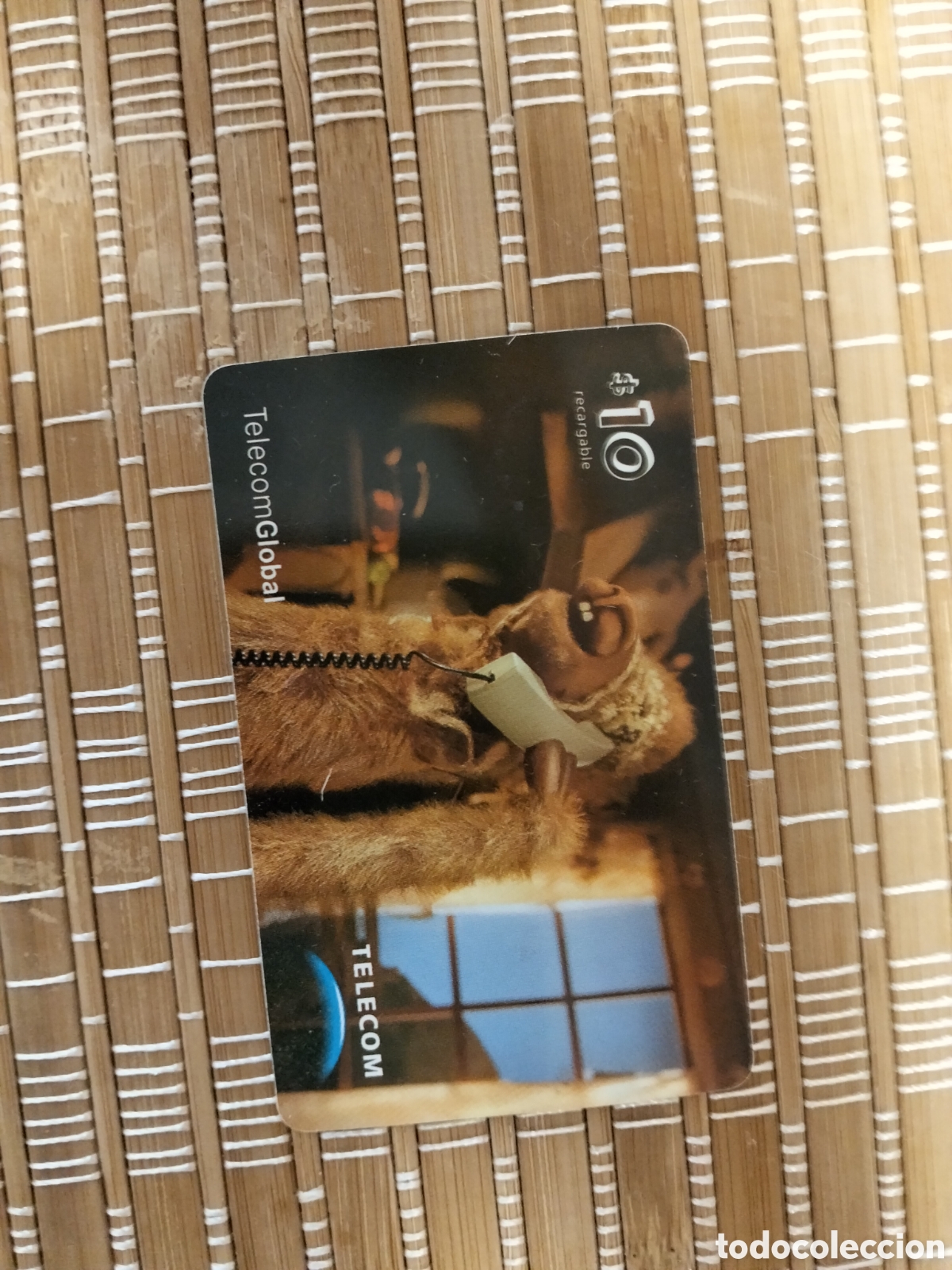 Tarjetas telef&oacute;nicas de colecci&oacute;n: Tarjeta telef&oacute;nica recargable telecom global llamadas 10 $ argentina la llama que llama a&ntilde;o 2002 apr