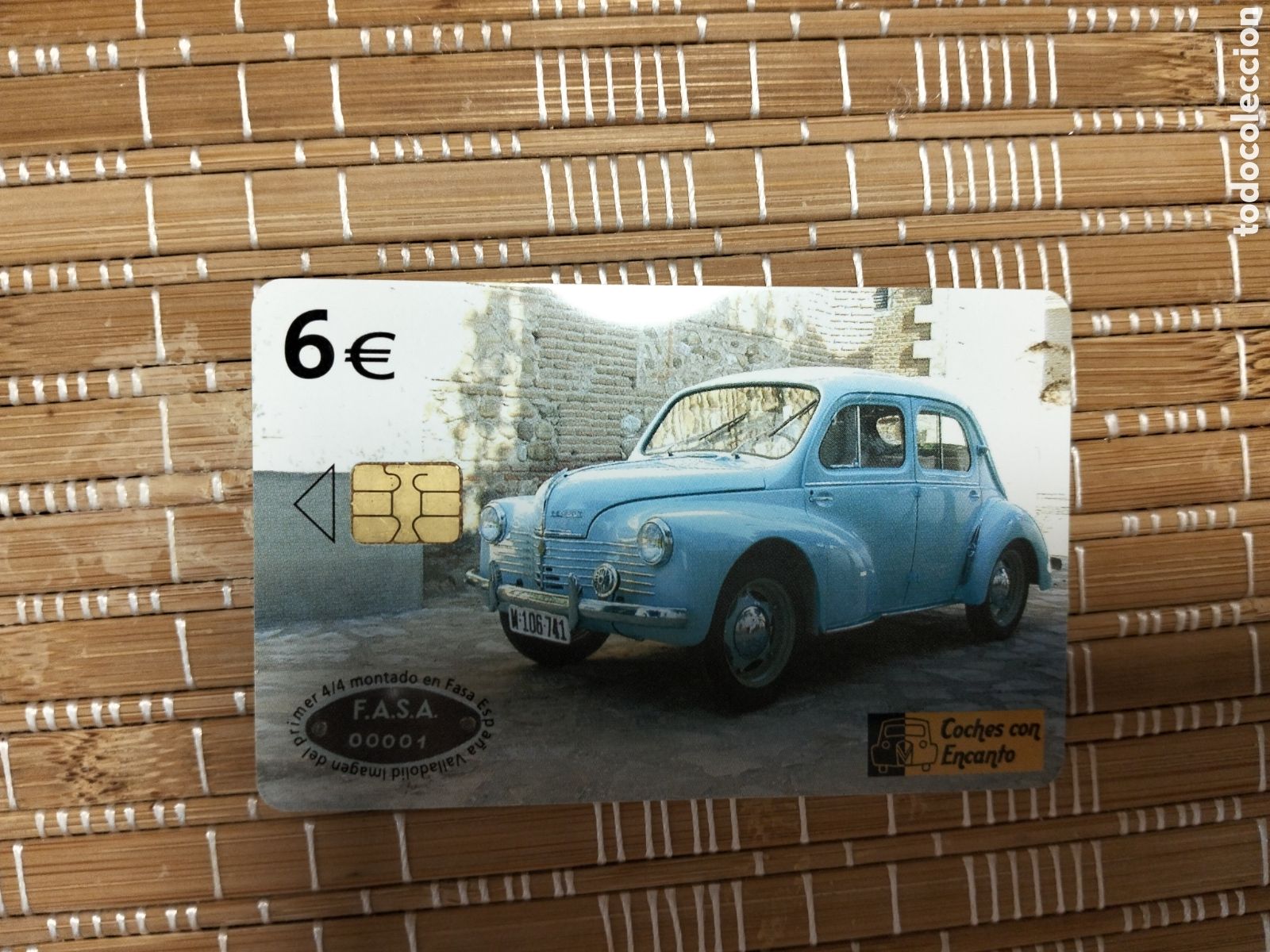 Collection telephone cards: Tarjeta llamadas telef&oacute;nica coches con encanto 11 2003 espa&ntilde;a