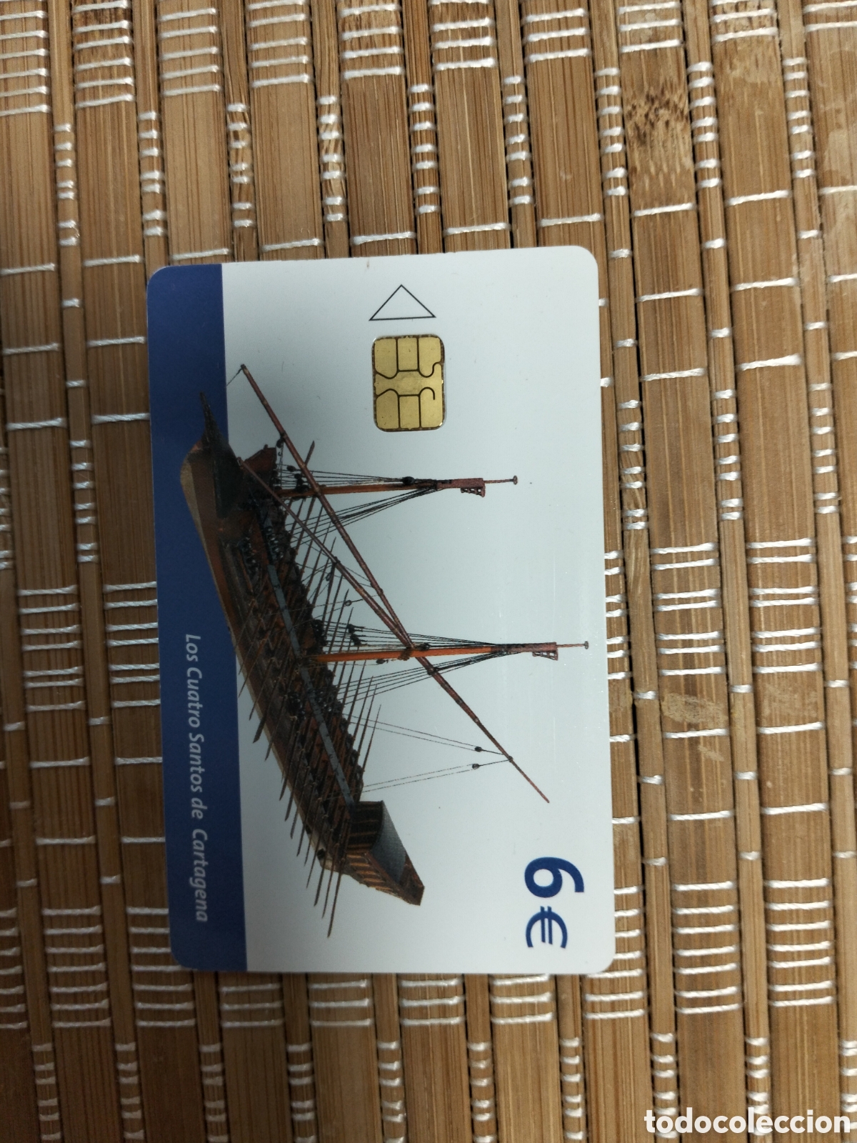 Tarjetas telef&oacute;nicas de colecci&oacute;n: Tarjeta telef&oacute;nica llamadas los cuatro santos de cartagena 6 &euro; 8/2003