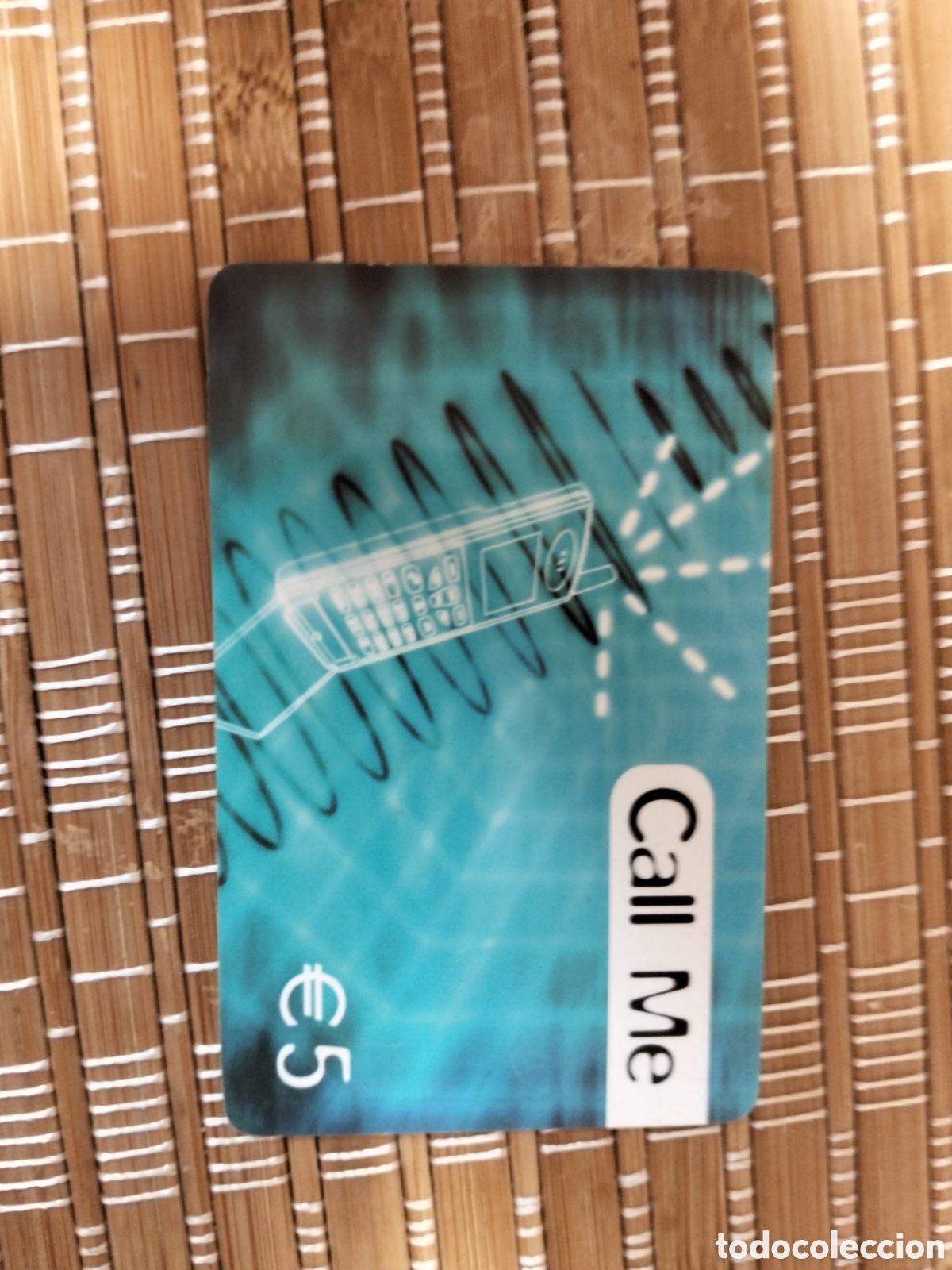 Tarjetas telef&oacute;nicas de colecci&oacute;n: Call me tarjeta telef&oacute;nica llamadas espa&ntilde;a 5 &euro; 2005 aproximadamente