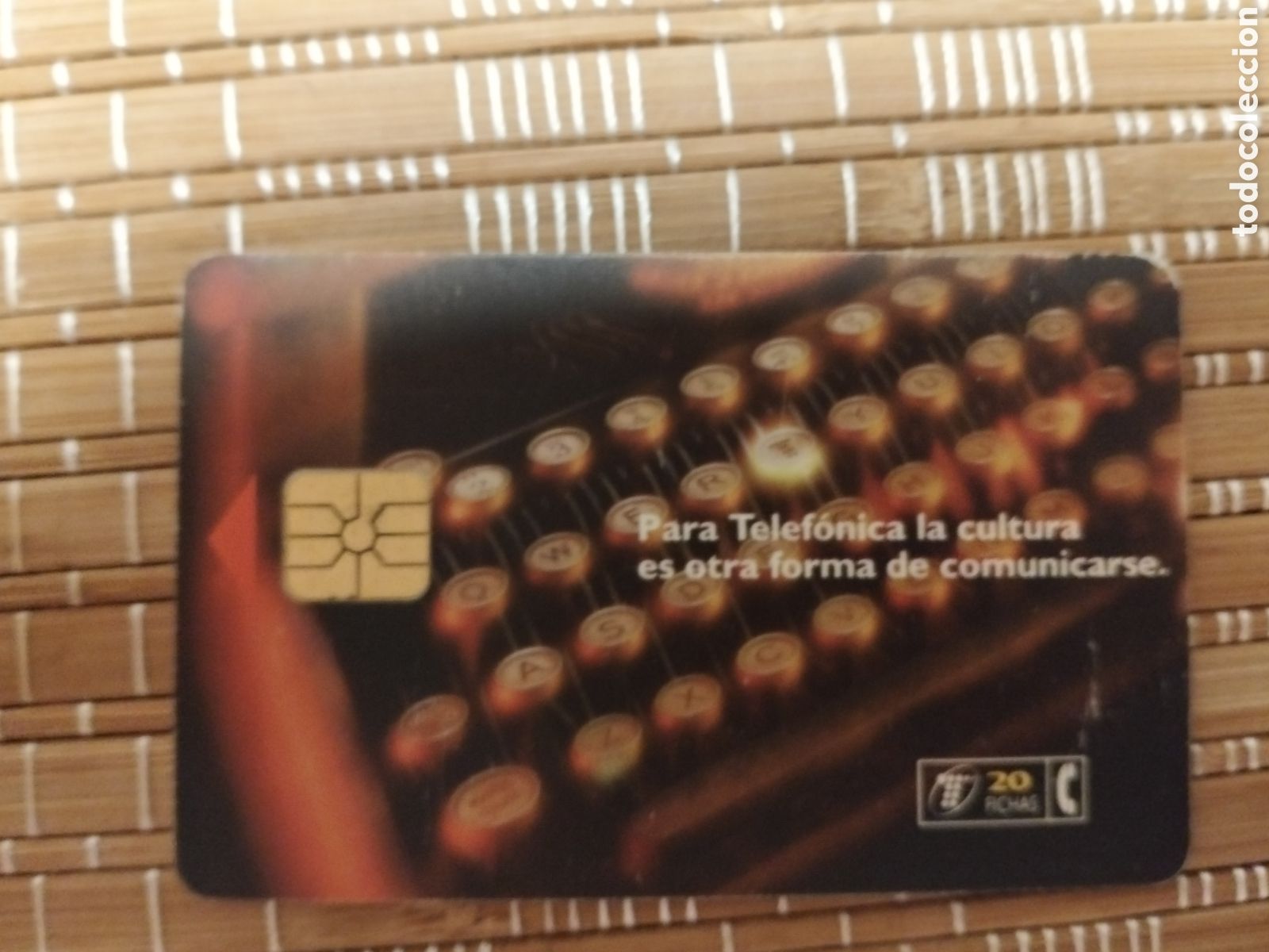 Tarjetas telef&oacute;nicas de colecci&oacute;n: Tarjeta telef&oacute;nica de argentina llamadas 20 fichas serie a5 a&ntilde;o 2000 aproximadamente