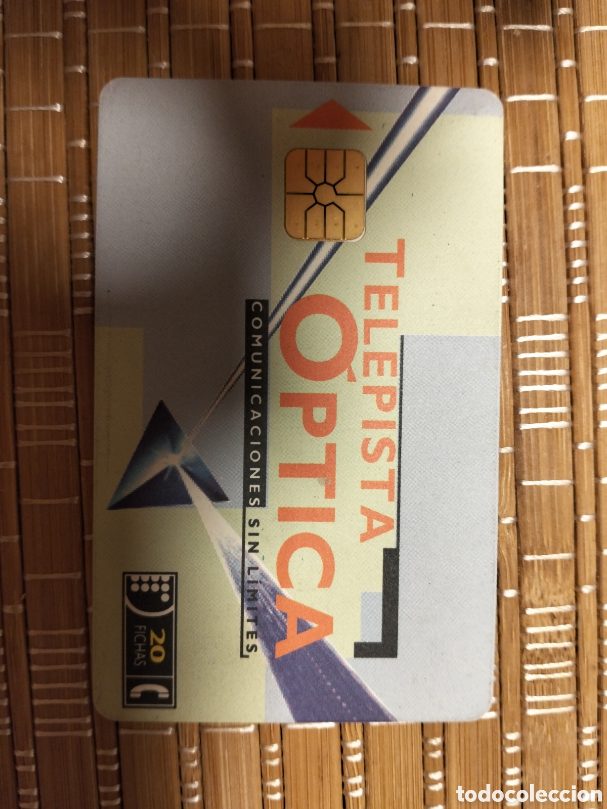 Tarjetas telef&oacute;nicas de colecci&oacute;n: Tarjeta llamadas telef&oacute;nica de argentina telepista &oacute;ptica comunicaciones sin l&iacute;mites 08/1995 serie