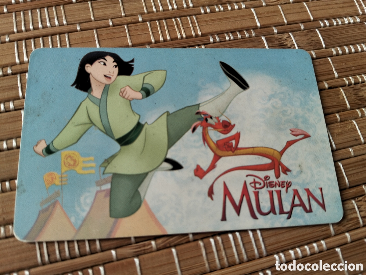 Tarjetas telef&oacute;nicas de colecci&oacute;n: Tarjeta llamadas telef&oacute;nica de argentina disney mulan 20 cr&eacute;ditos serie f104 05/1998
