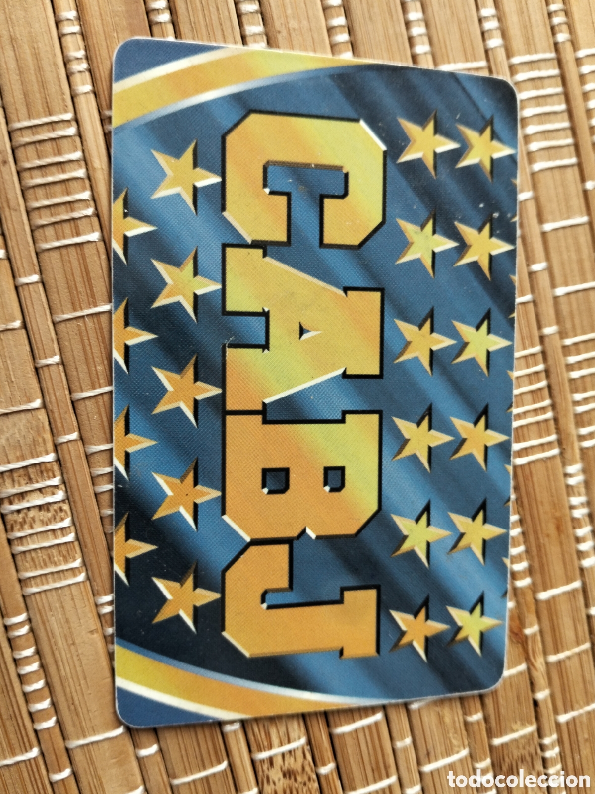Tarjetas telef&oacute;nicas de colecci&oacute;n: Tarjeta llamadas telef&oacute;nica de argentina cabj la mitad m&aacute;s uno club atl&eacute;tico boca juniors 20 cr&eacute;dito