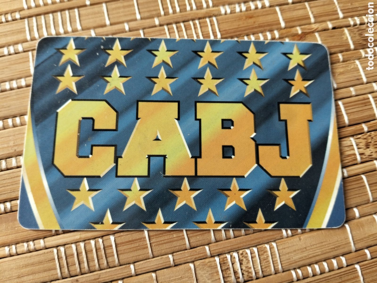 Sammlung von Telefonkarten: Tarjeta llamadas telef&oacute;nica de argentina cabj la mitad m&aacute;s uno club atl&eacute;tico boca juniors 20 cr&eacute;dito
