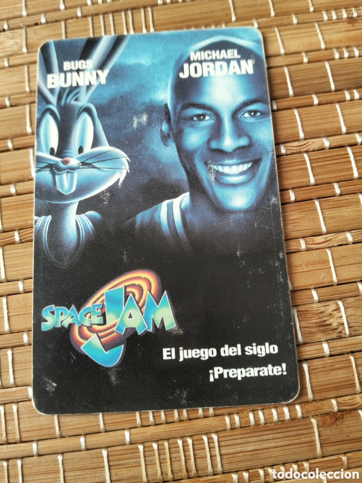 Tarjetas telef&oacute;nicas de colecci&oacute;n: Tarjeta llamadas telef&oacute;nica telecom argentina 100 pulsos 11/1996 space jam bugs bunny michael jordan