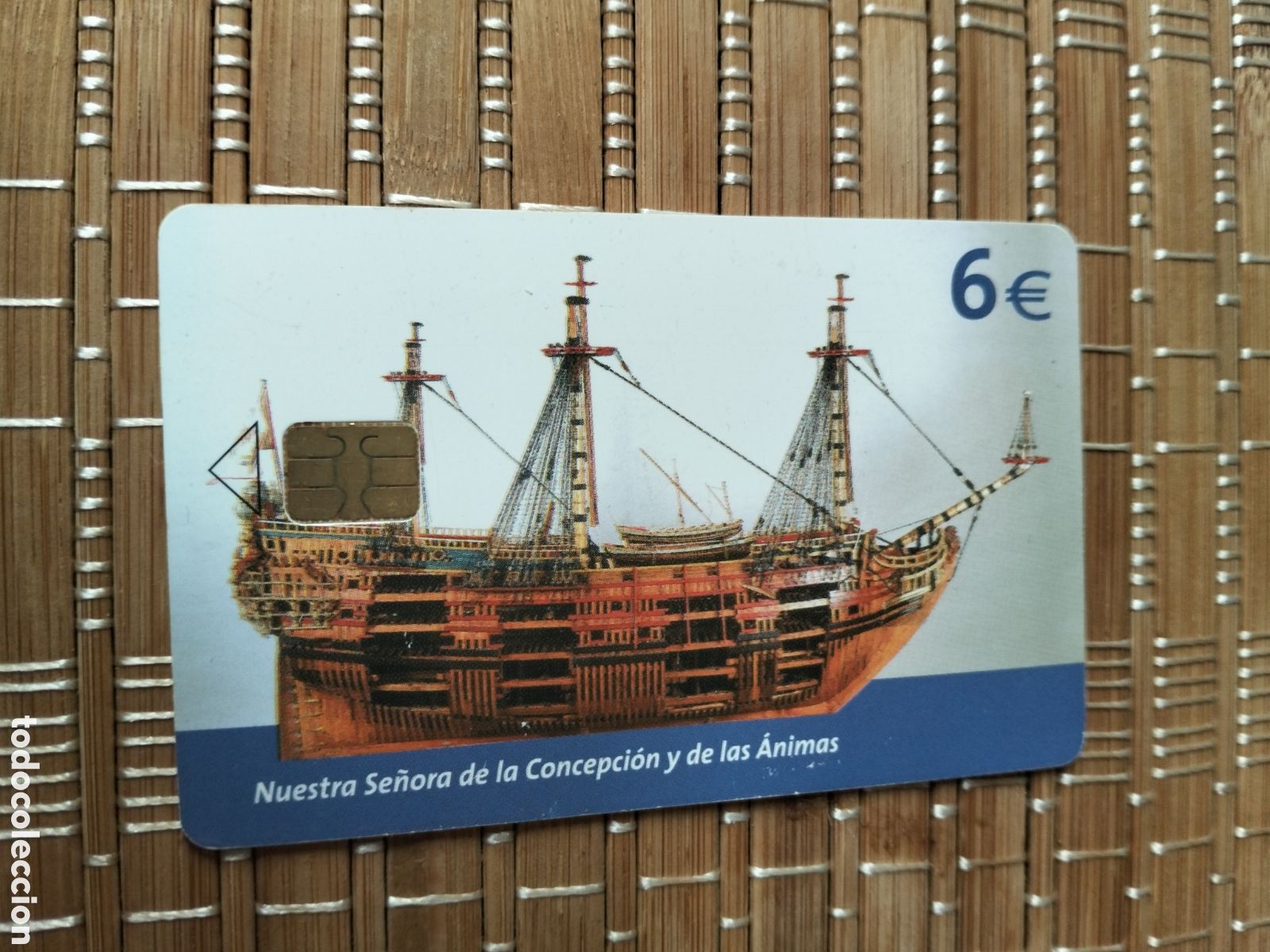 Collection telephone cards: Tarjeta llamadas telef&oacute;nica de espa&ntilde;a 05/2003 6&euro; nuestra se&ntilde;ora de la Concepci&oacute;n y de las &aacute;nimas