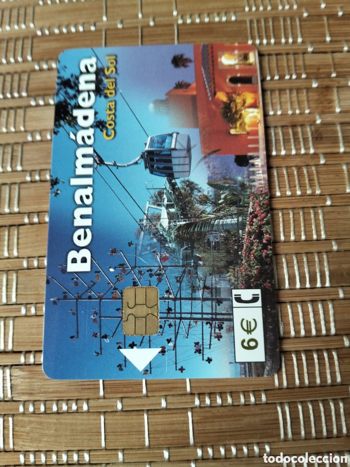 Tarjetas telef&oacute;nicas de colecci&oacute;n: Tarjeta llamadas telef&oacute;nica de Espa&ntilde;a 11/2002 6 &euro; puerto deportivo de Benalm&aacute;dena