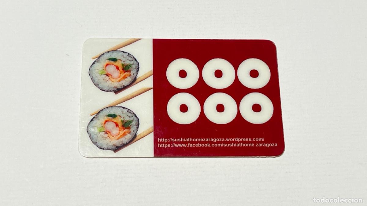Tarjetas telef&oacute;nicas de colecci&oacute;n: Tarjeta SUSHIAT HOME ZARAGOZA
