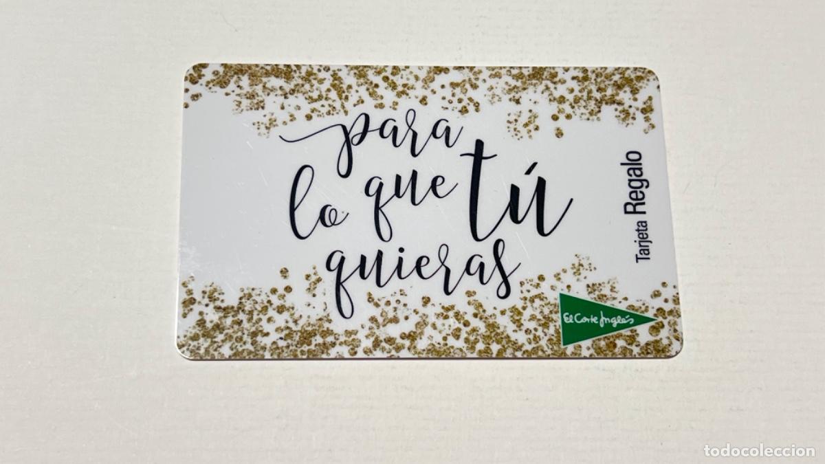 Tarjetas telef&oacute;nicas de colecci&oacute;n: Tarjeta regalo de EL CORTE INGL&Eacute;S