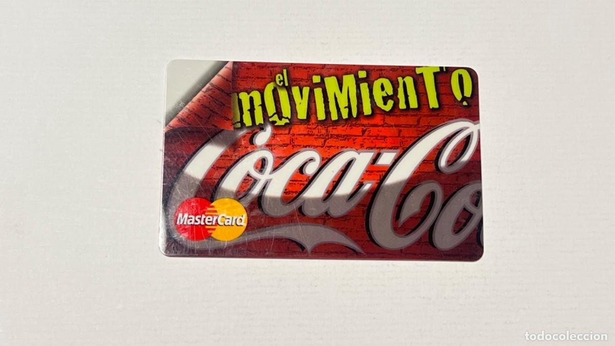 Tarjetas telef&oacute;nicas de colecci&oacute;n: Tarjeta COCA COLA M&Aacute;STER CARD SANTANDER