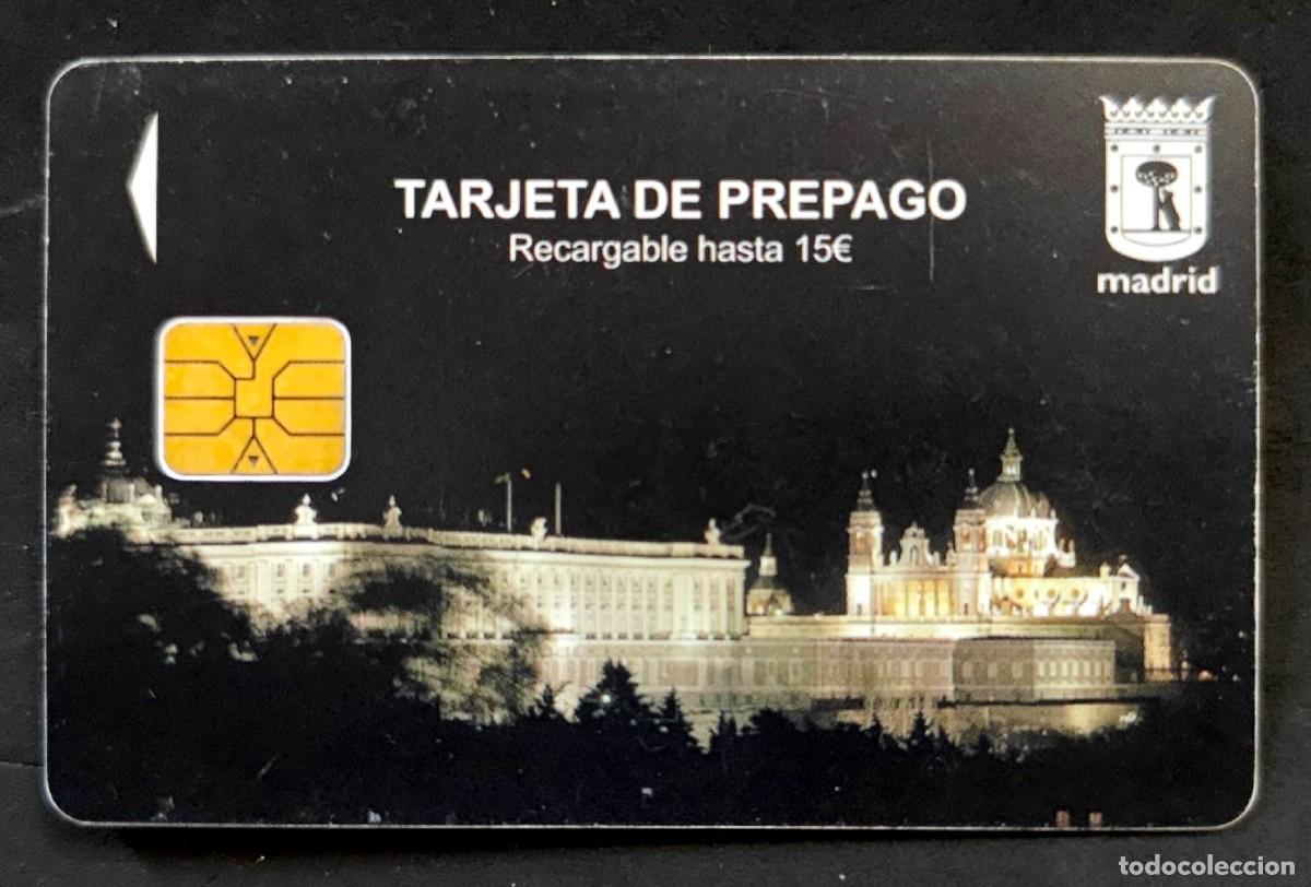 Tarjetas telef&oacute;nicas de colecci&oacute;n: Tarjeta de Prepago - Estacionamiento Regulado - Palacio Real de Madrid