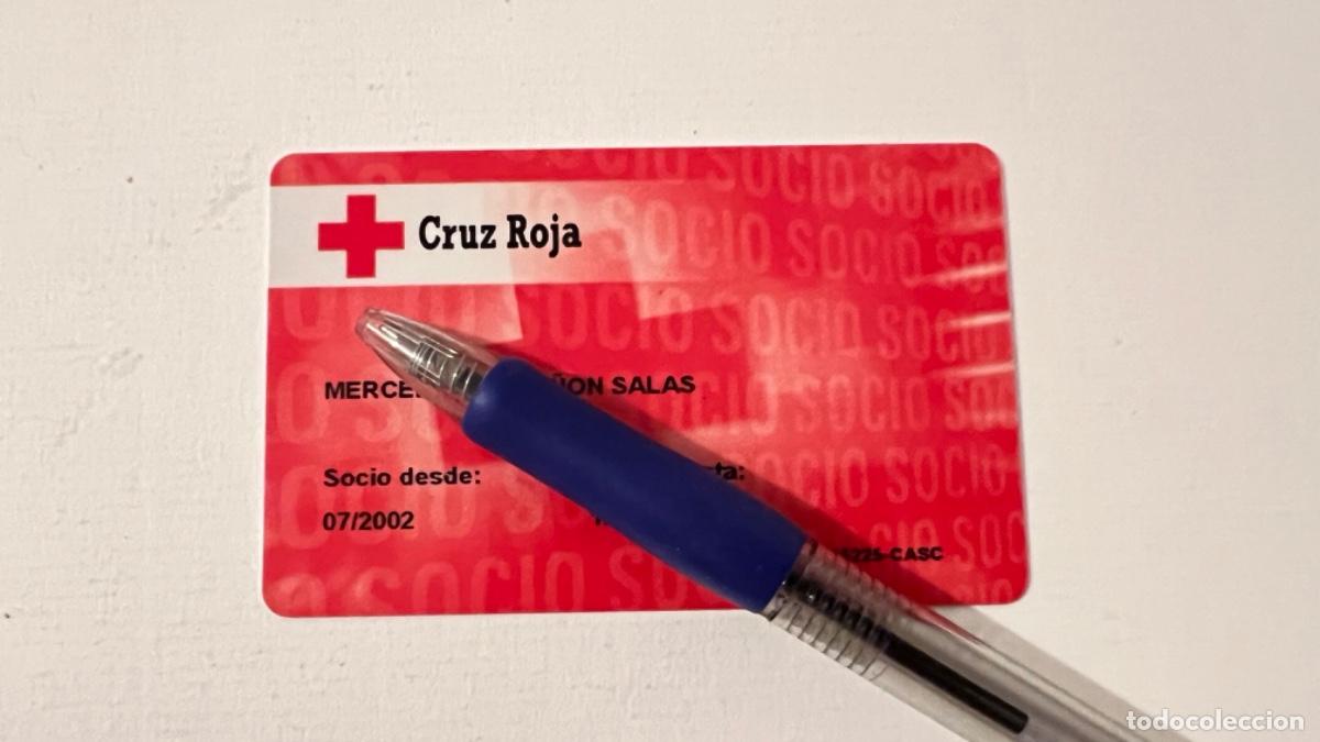 Tarjetas telef&oacute;nicas de colecci&oacute;n: Tarjeta de pl&aacute;stico Card carnet CRUZ ROJA